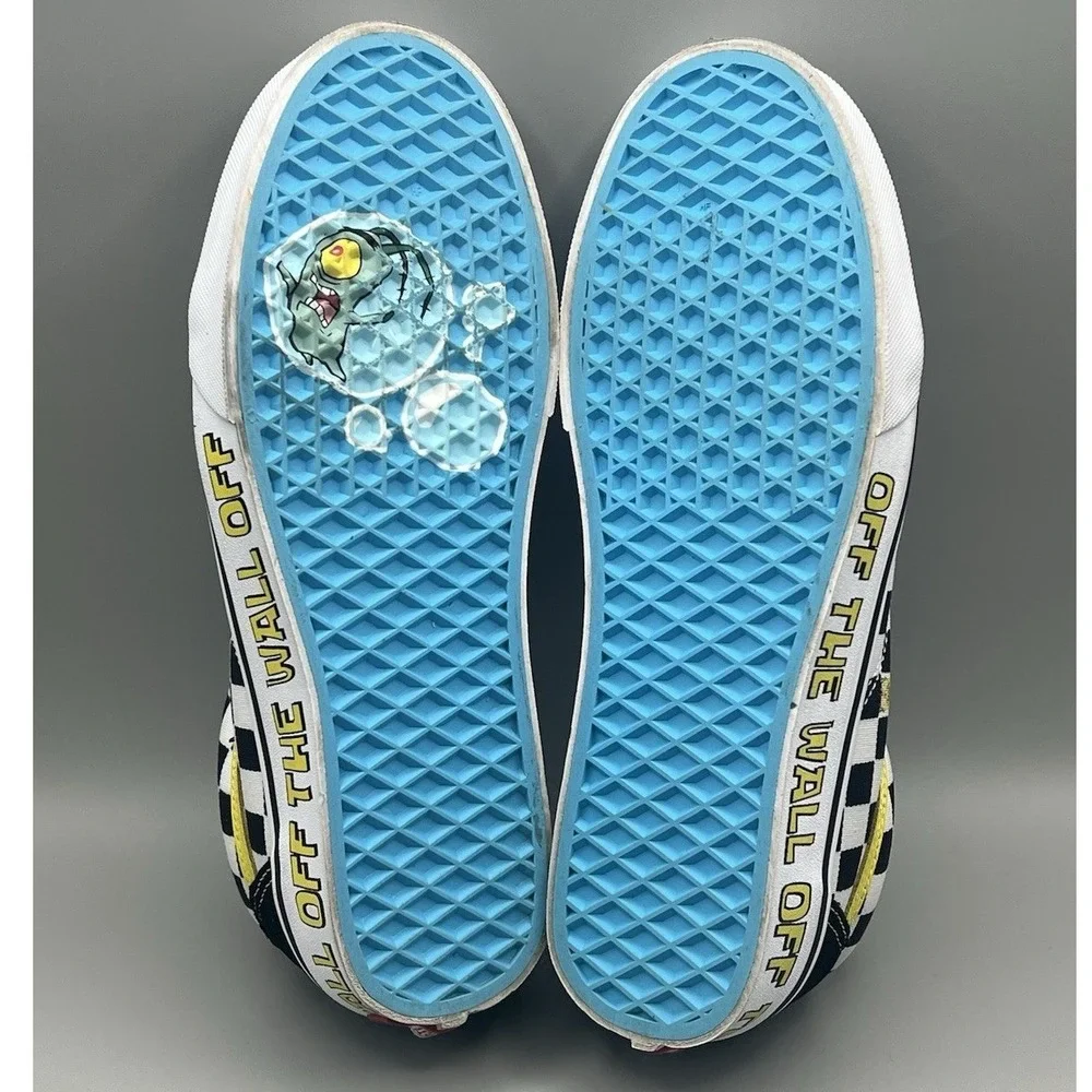 Vans‎ Old Skool x Spongebob Checkerboard Shoes - Men's Size 8 Women's Size 9.5